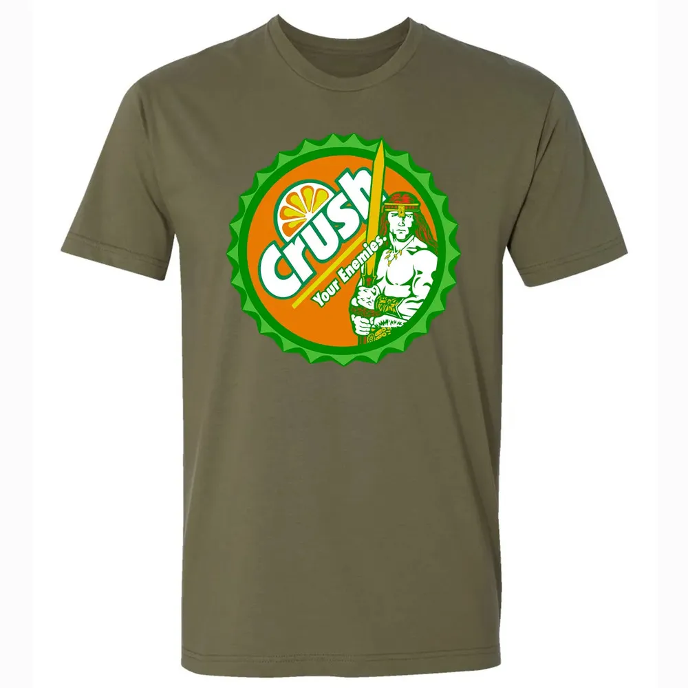 Crush Your Enemies Premium Unisex T-shirt - 5