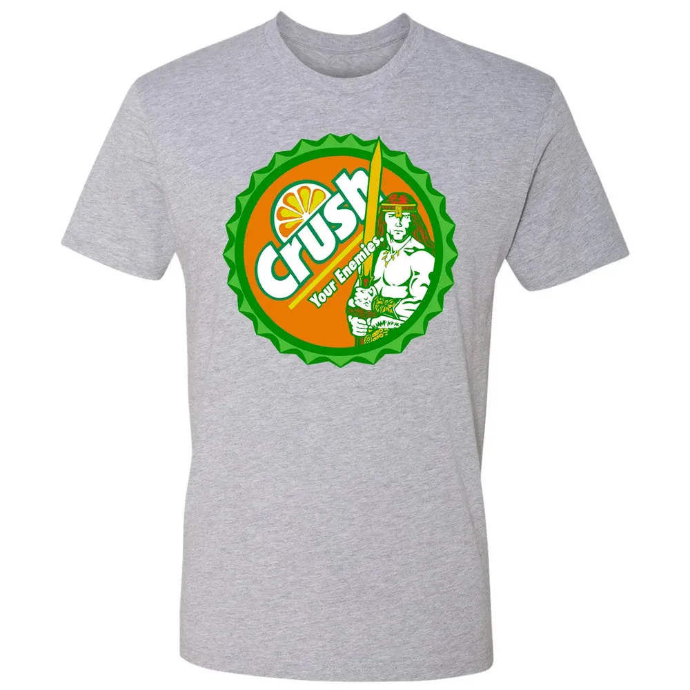 Crush Your Enemies Premium Unisex T-shirt - 9