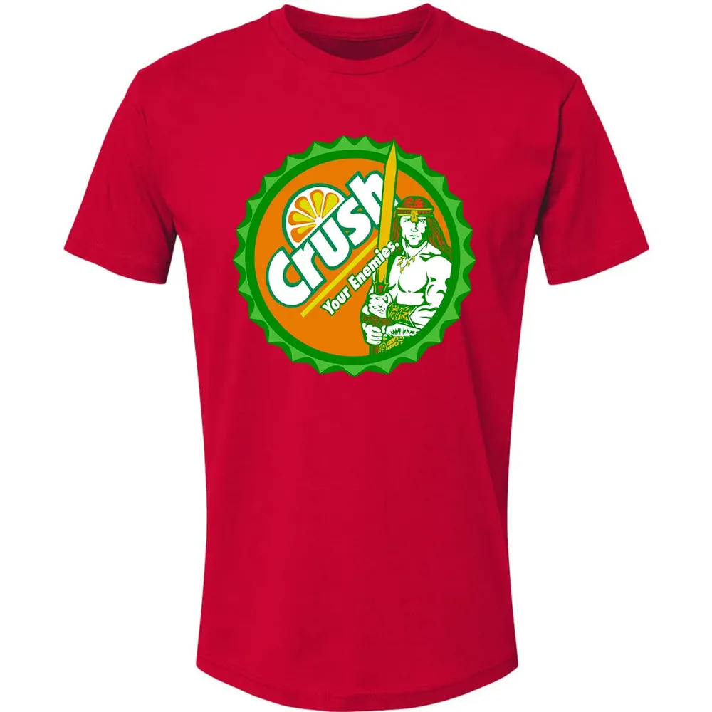 Crush Your Enemies Premium Unisex T-shirt - 6