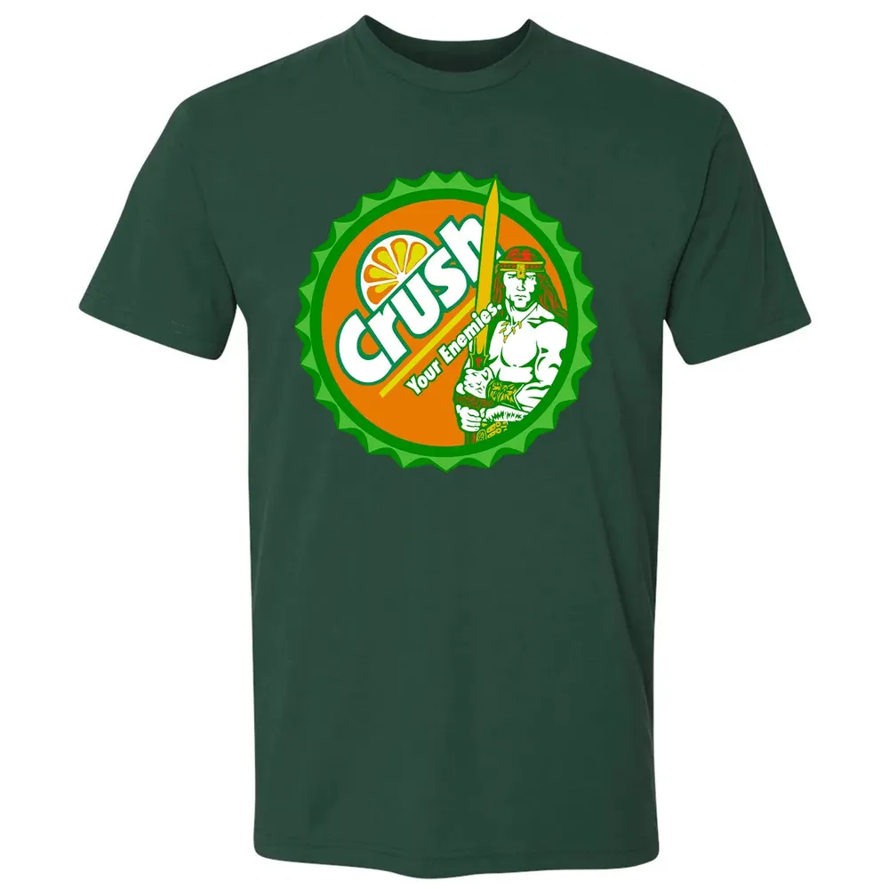 Crush Your Enemies Premium Unisex T-shirt - 12