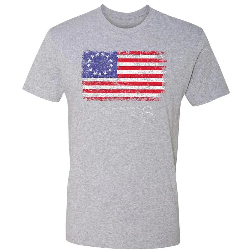 Betsy Ross  4th Of July American Flag T 1776 Retro Premium Unisex T-shirt - 9