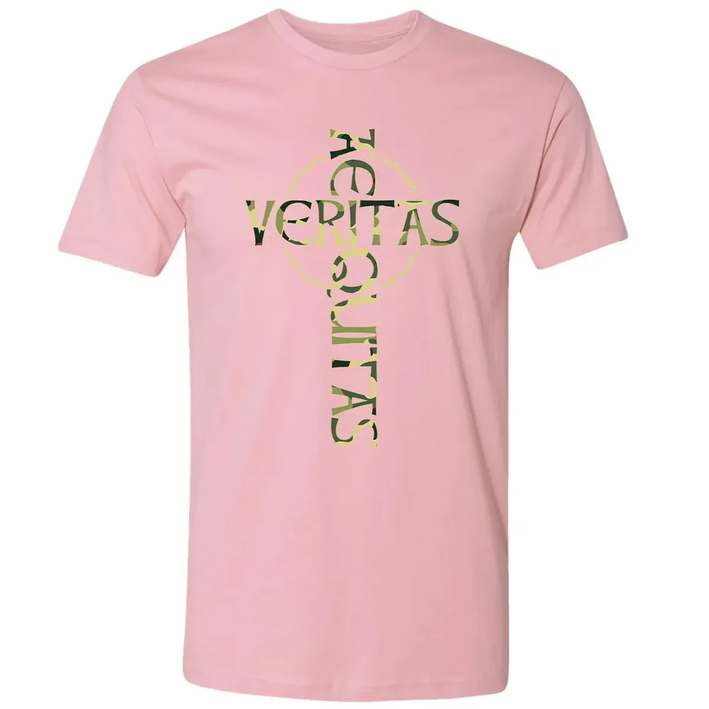 Veritas Aequitas Camo Cross Premium Unisex T-shirt - 3