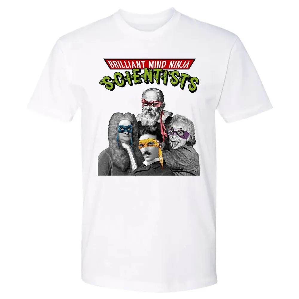 Brilliant Mind Ninja Scientists Premium Unisex T-shirt - 4