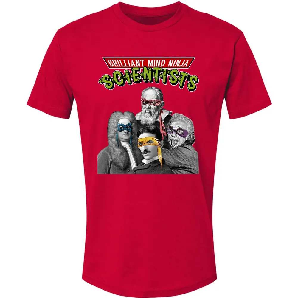 Brilliant Mind Ninja Scientists Premium Unisex T-shirt - 6