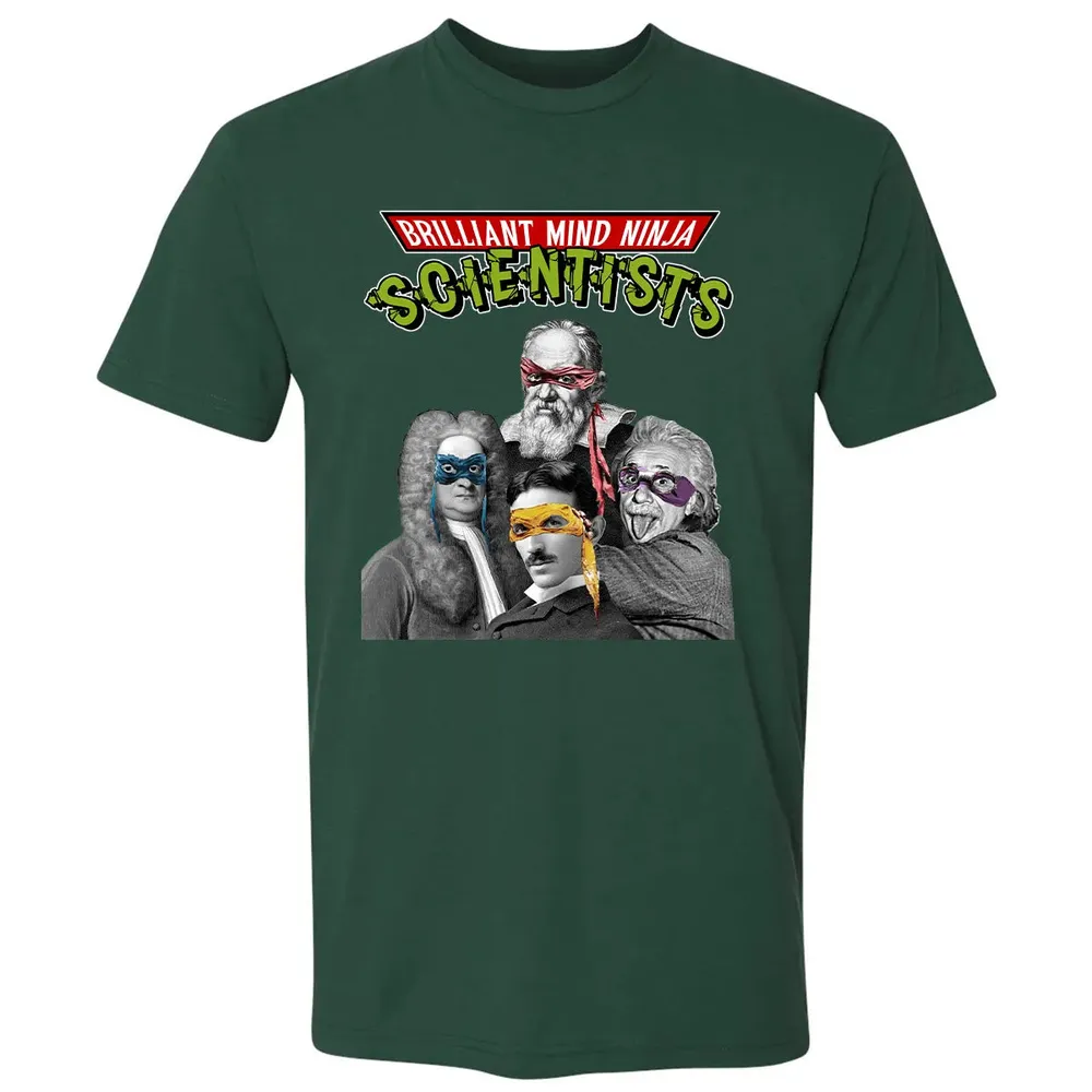 Brilliant Mind Ninja Scientists Premium Unisex T-shirt - 12
