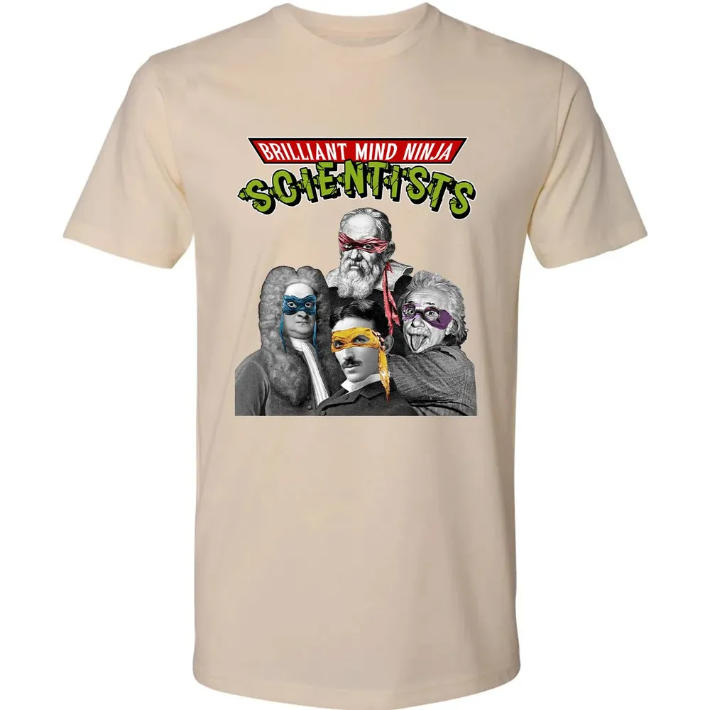 Brilliant Mind Ninja Scientists Premium Unisex T-shirt - 13