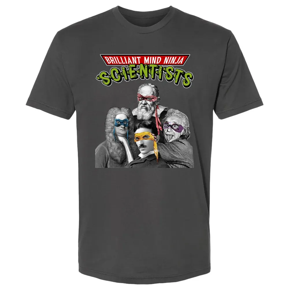 Brilliant Mind Ninja Scientists Premium Unisex T-shirt - 8