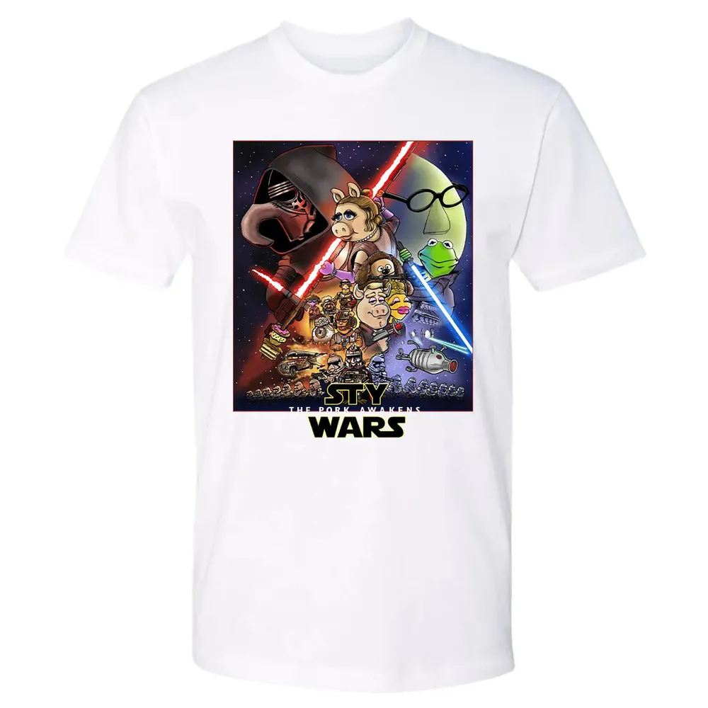 The Pork Awakens Premium Unisex T-shirt - 4