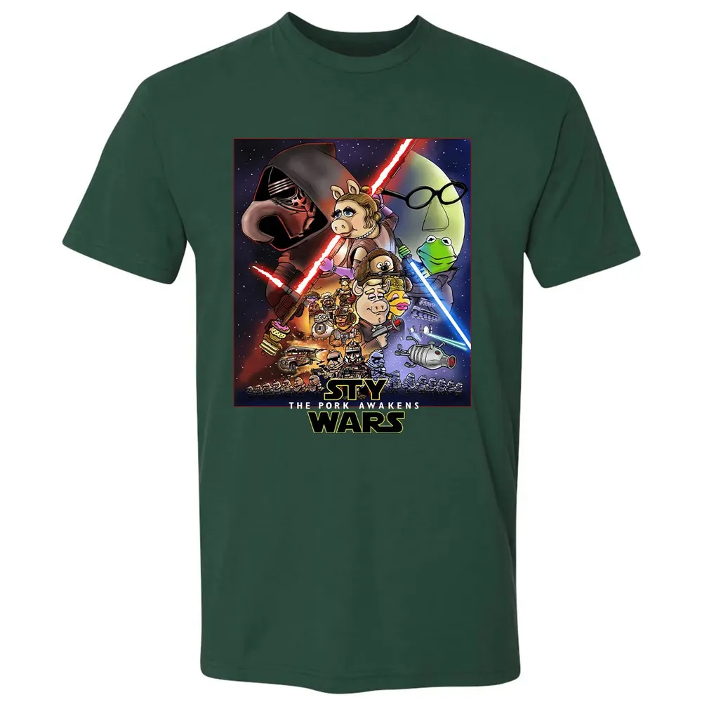 The Pork Awakens Premium Unisex T-shirt - 12