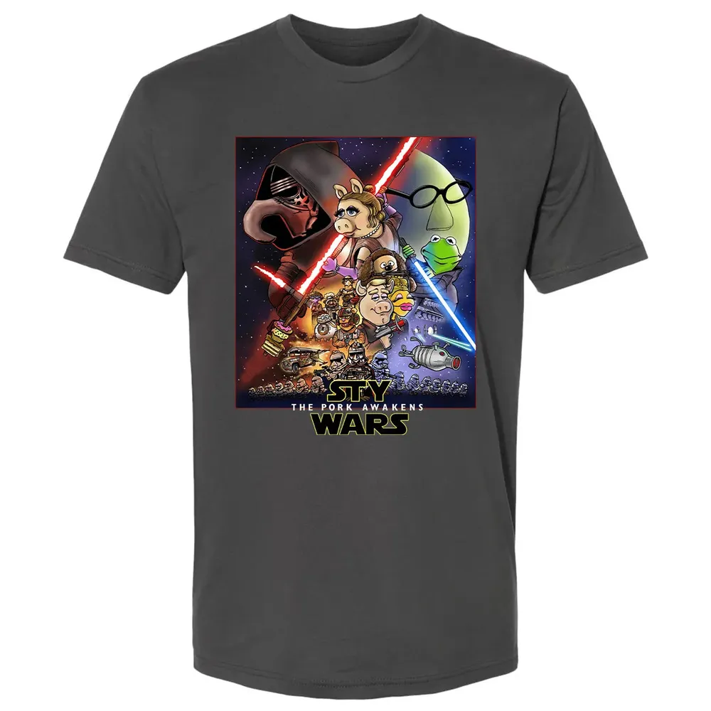 The Pork Awakens Premium Unisex T-shirt - 8