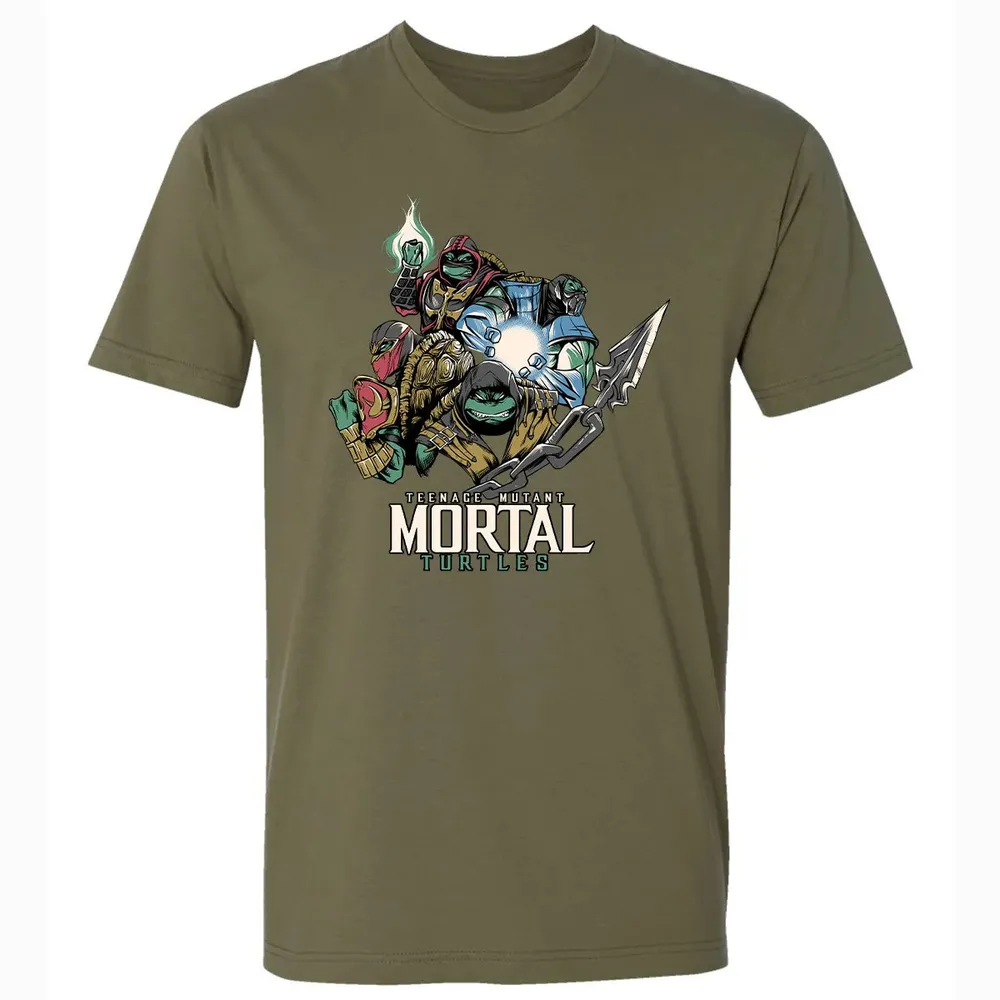 nage Mutant Mortal Turtles Premium Unisex T-shirt - 5