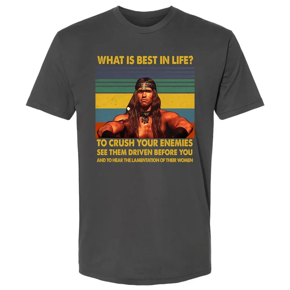 WHAT IS BEST IN LIFE Premium Unisex T-shirt - 8