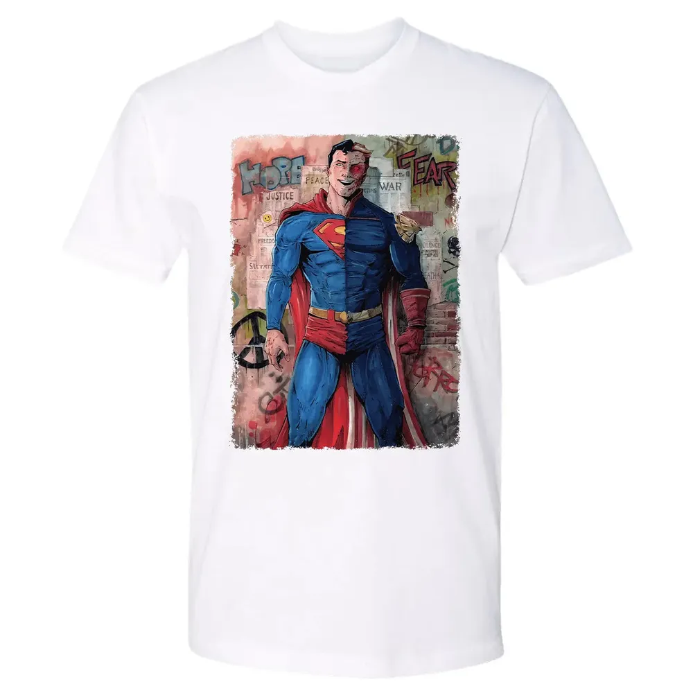 Superman Vs Homelander Premium Unisex T-shirt - 4