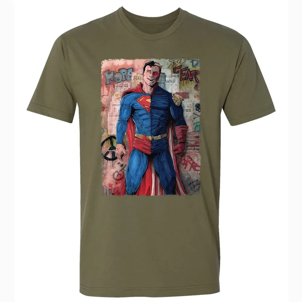 Superman Vs Homelander Premium Unisex T-shirt - 5