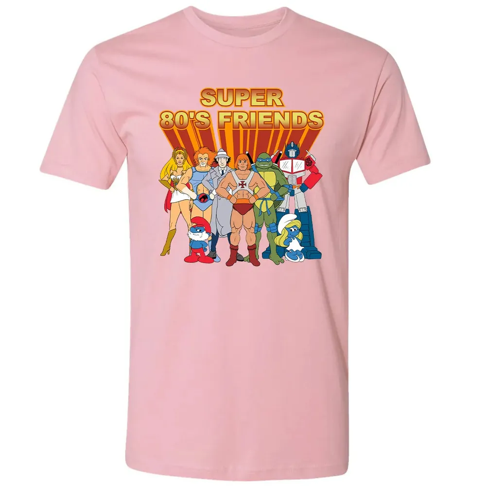 Super 80s Friends Premium Unisex T-shirt - 3
