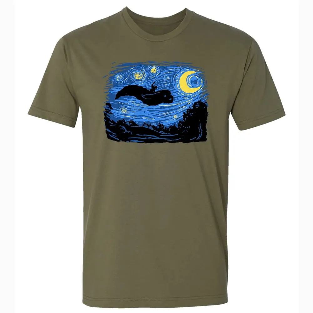 Neverending Starry Night Premium Unisex T-shirt - 5