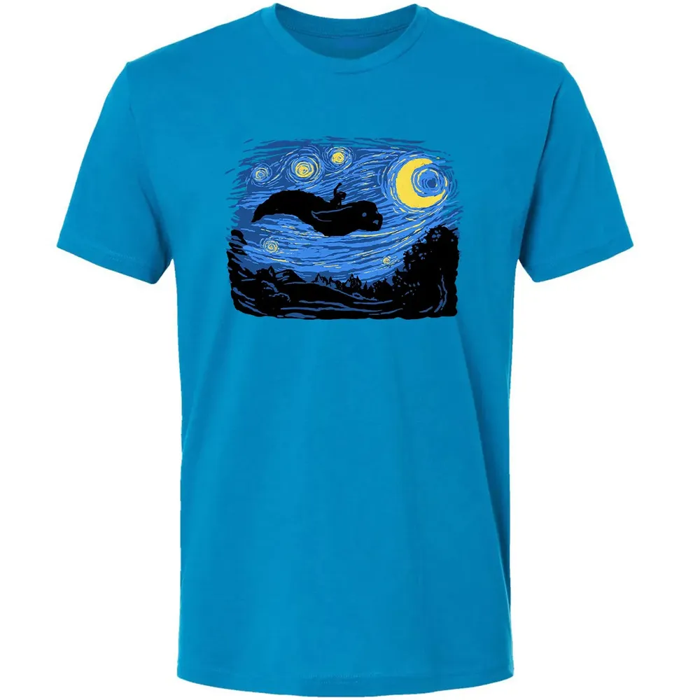 Neverending Starry Night Premium Unisex T-shirt - 15