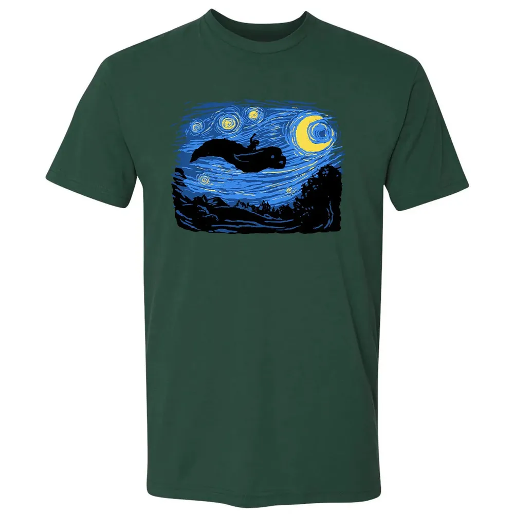 Neverending Starry Night Premium Unisex T-shirt - 12