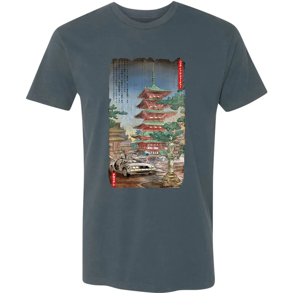 Time Machine In Japan Premium Unisex T-shirt - 14