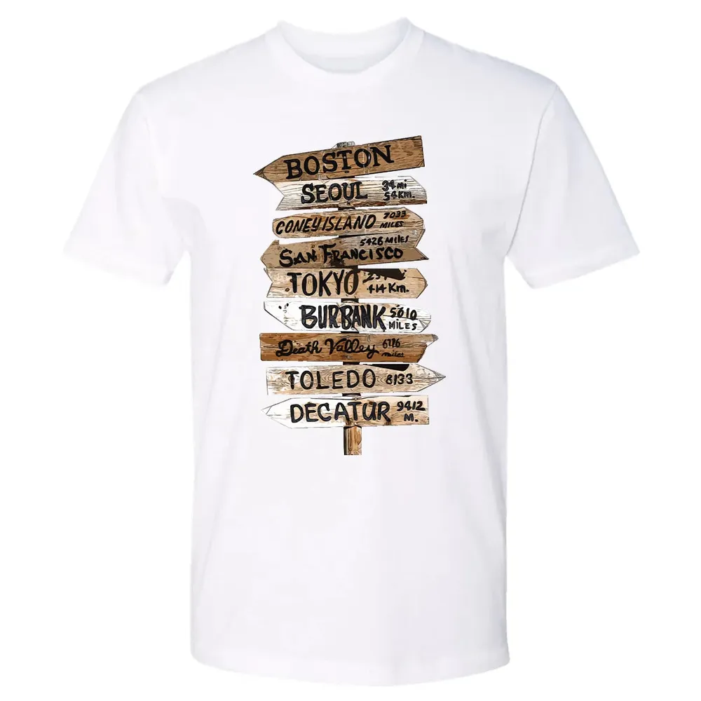 MASH Signpost Premium Unisex T-shirt - 4