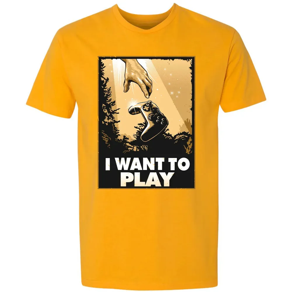 I WANT TO PLAY Premium Unisex T-shirt - 11