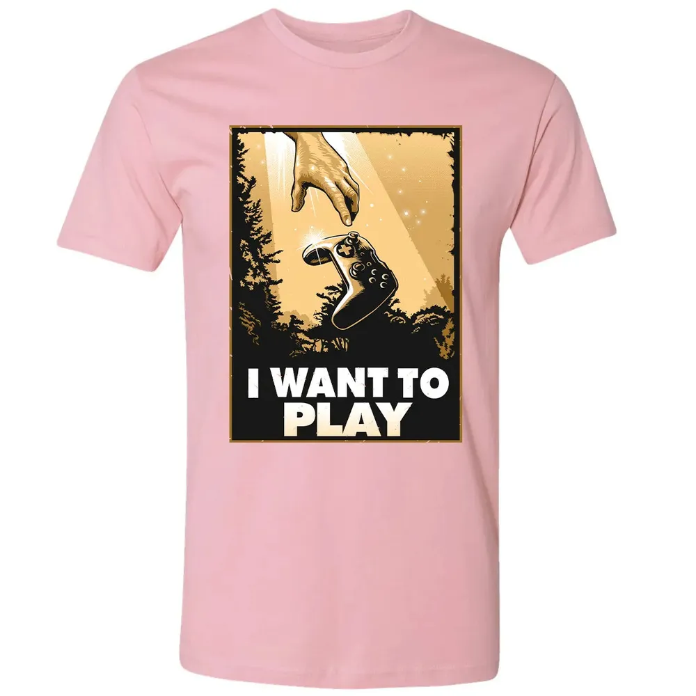 I WANT TO PLAY Premium Unisex T-shirt - 3