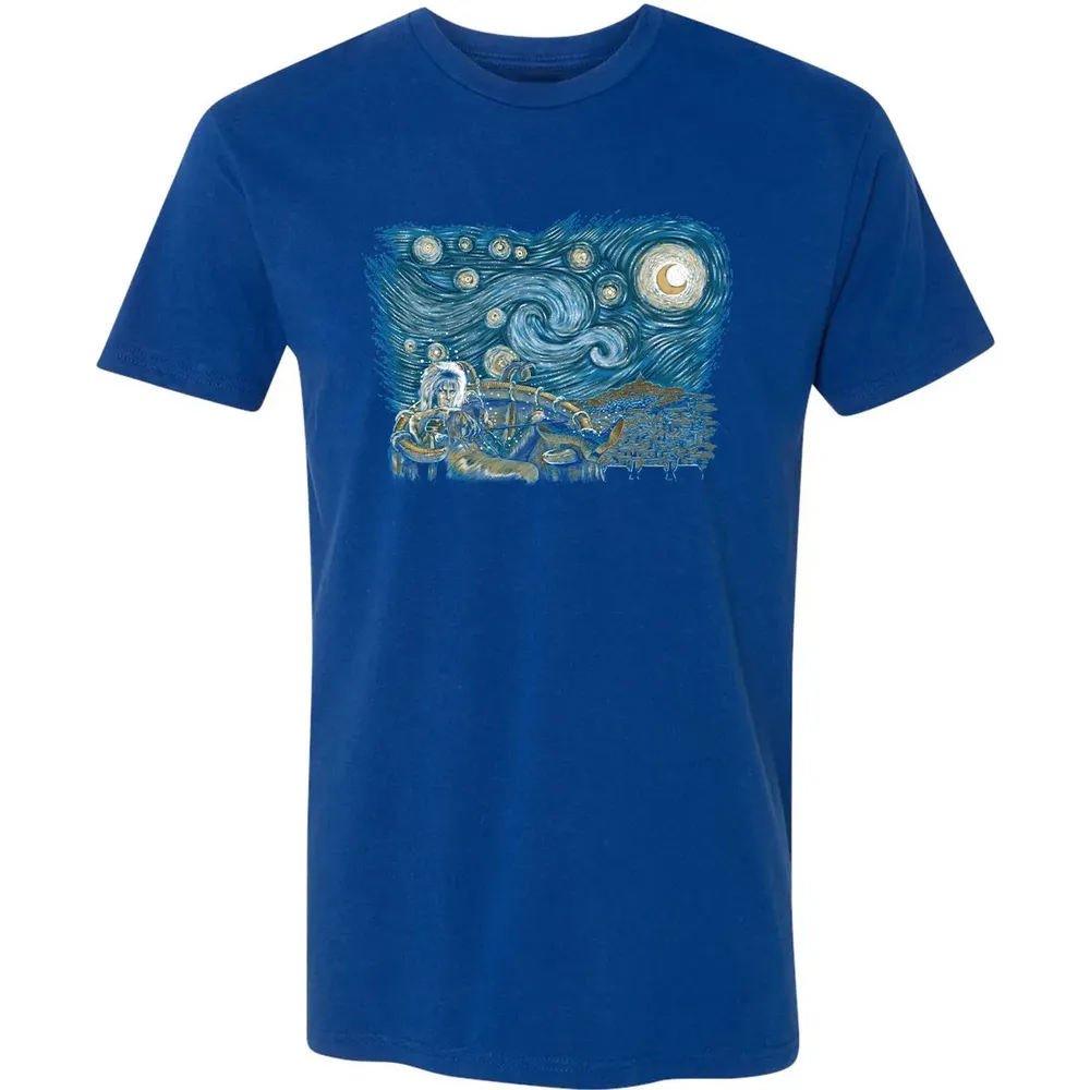 Labyrinth Starry Night Premium Unisex T-shirt - 10