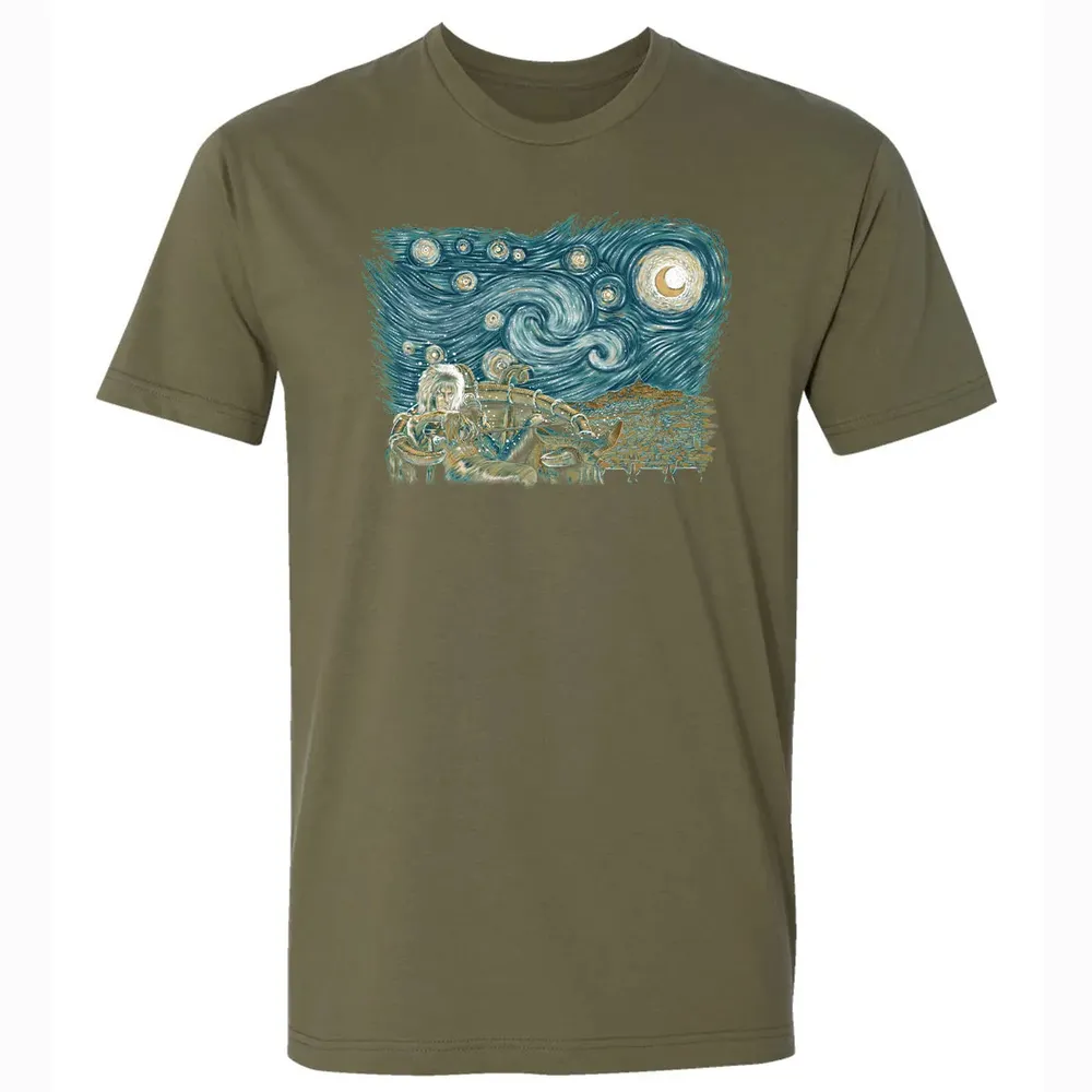 Labyrinth Starry Night Premium Unisex T-shirt - 5