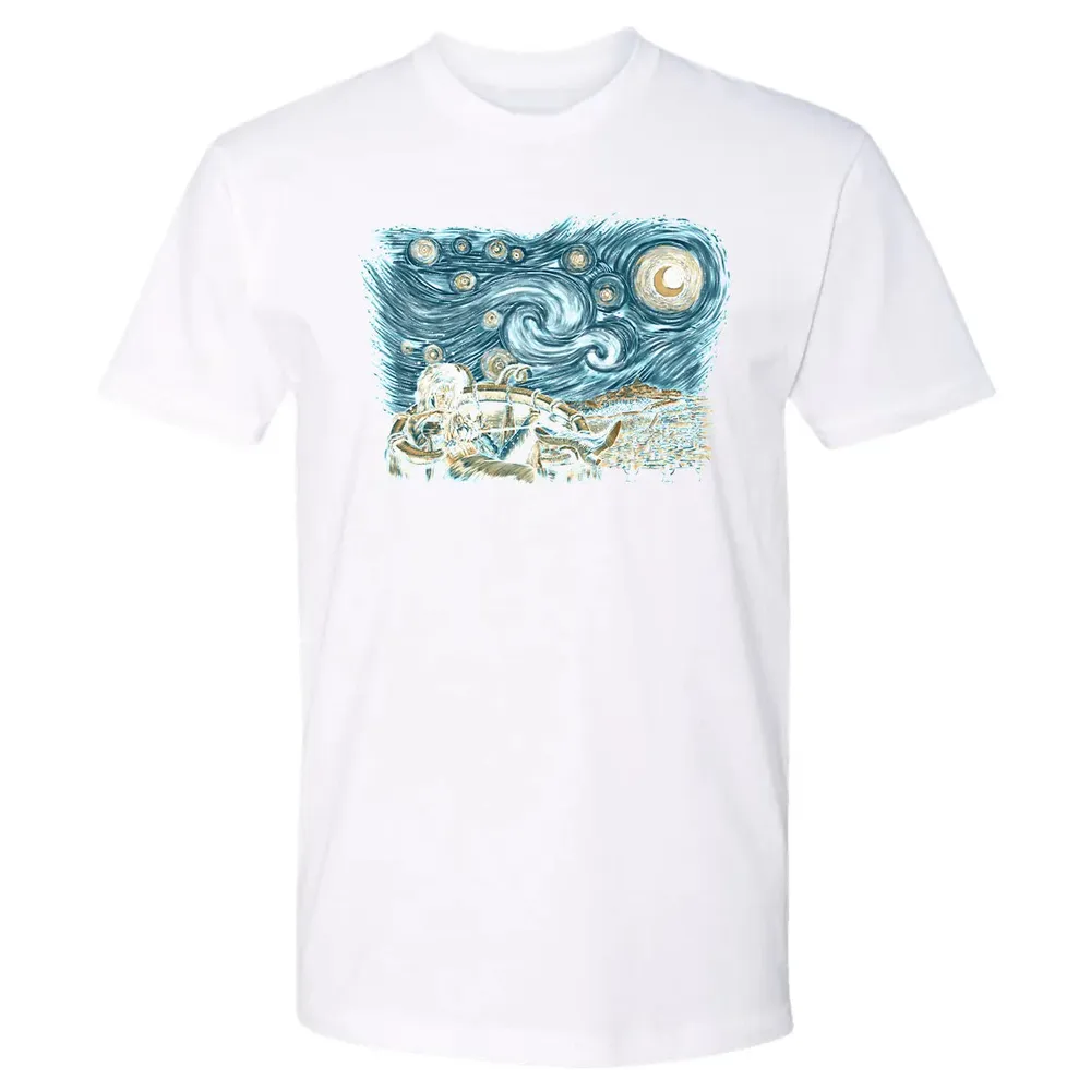 Labyrinth Starry Night Premium Unisex T-shirt - 4