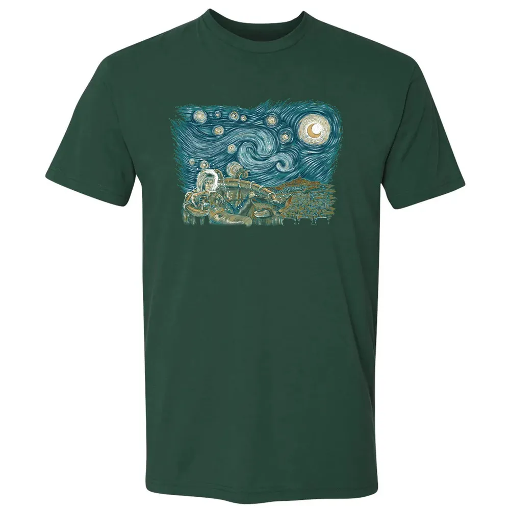 Labyrinth Starry Night Premium Unisex T-shirt - 12