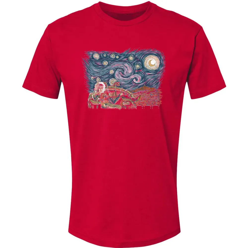 Labyrinth Starry Night Premium Unisex T-shirt - 6
