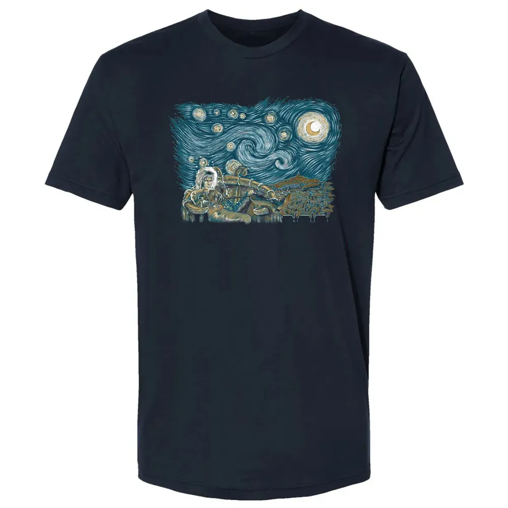 Labyrinth Starry Night Premium Unisex T-shirt - 2