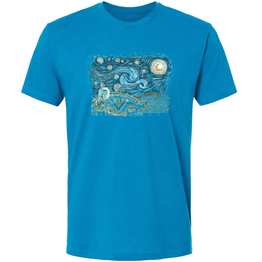 Labyrinth Starry Night Premium Unisex T-shirt - 15