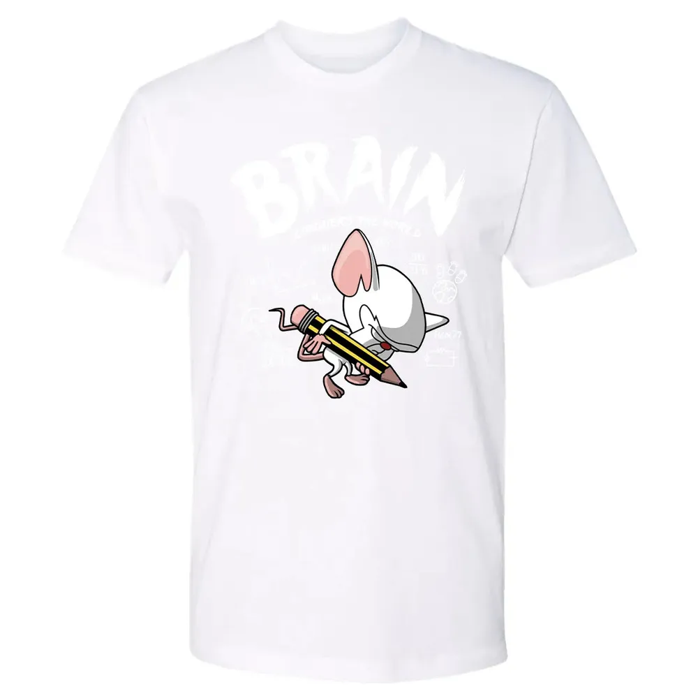 Brain Conquers The World Premium Unisex T-shirt - 4