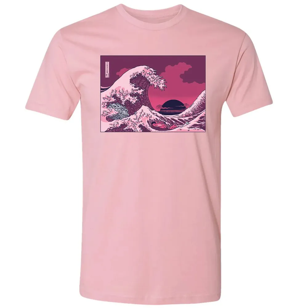 Neo Tokyo Wave Premium Unisex T-shirt - 3