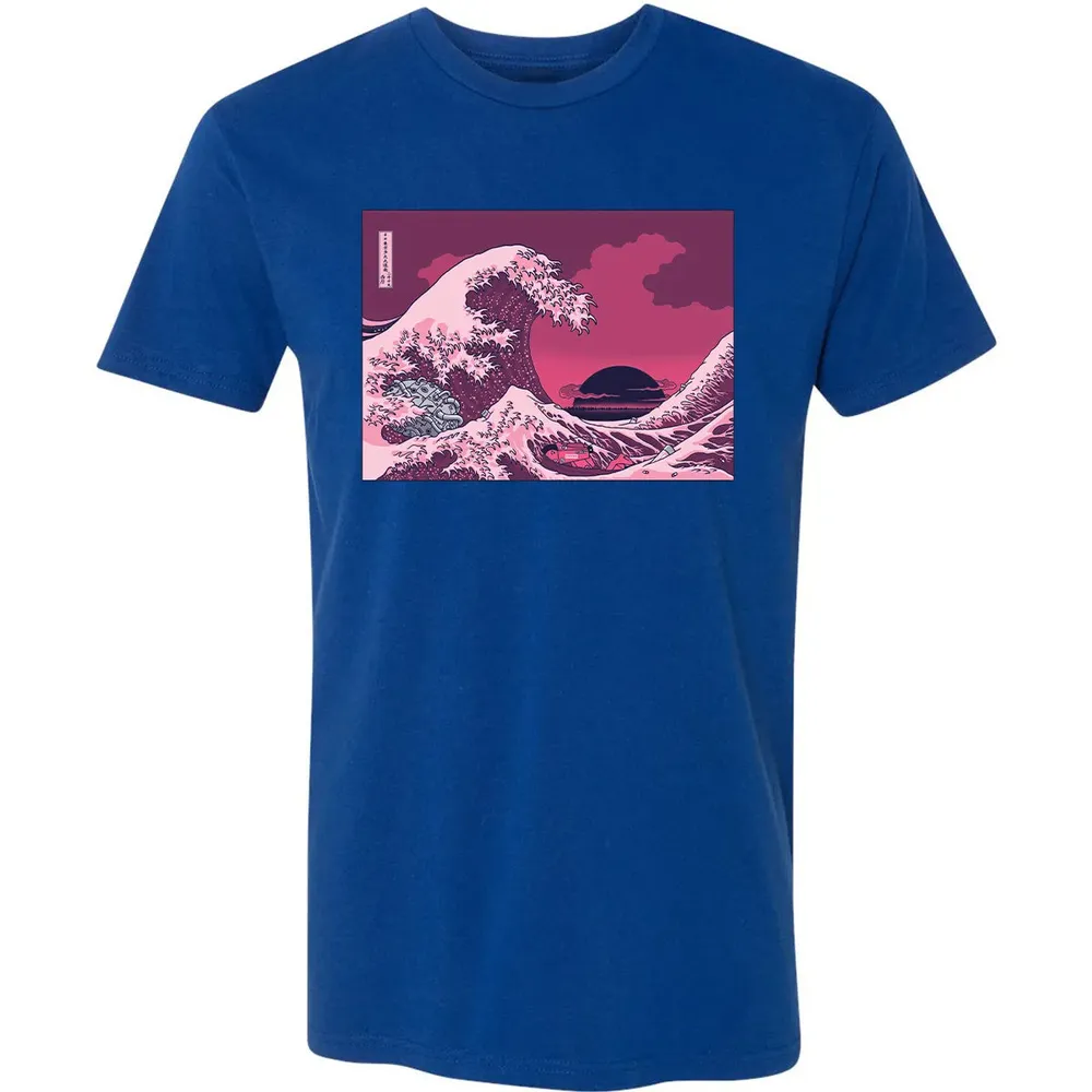 Neo Tokyo Wave Premium Unisex T-shirt - 10