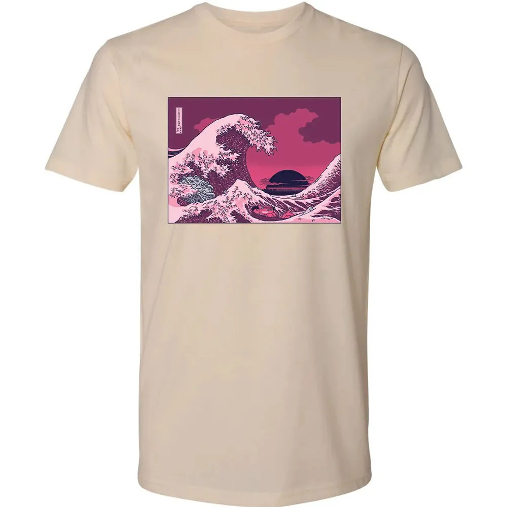 Neo Tokyo Wave Premium Unisex T-shirt - 13