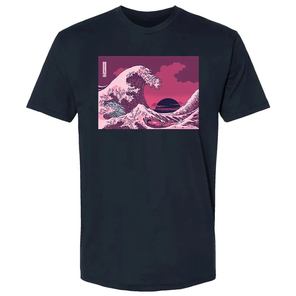 Neo Tokyo Wave Premium Unisex T-shirt - 2