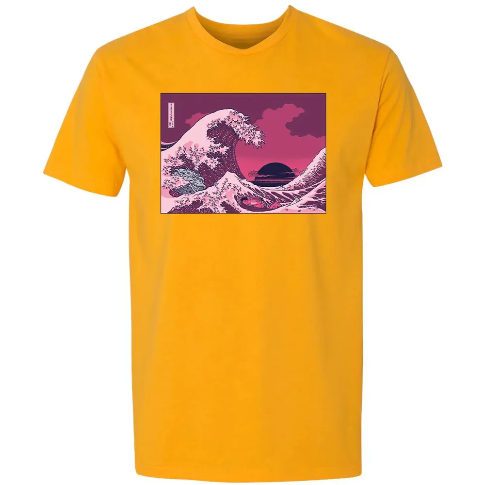Neo Tokyo Wave Premium Unisex T-shirt - 11