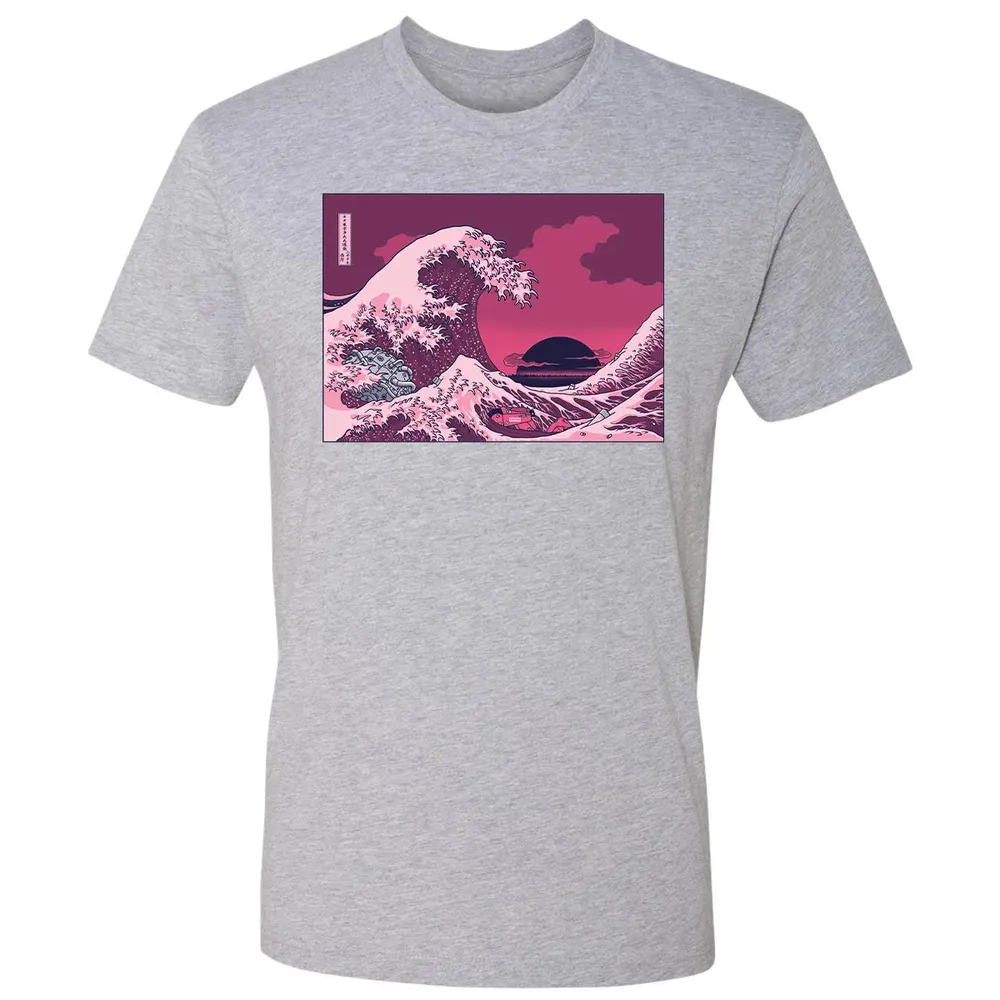 Neo Tokyo Wave Premium Unisex T-shirt - 9