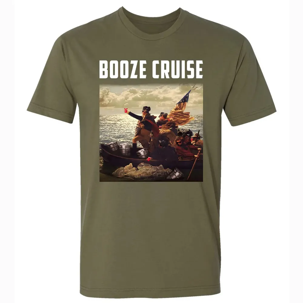 Booze Cruise Premium Unisex T-shirt - 5
