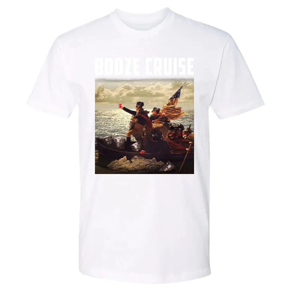 Booze Cruise Premium Unisex T-shirt - 4