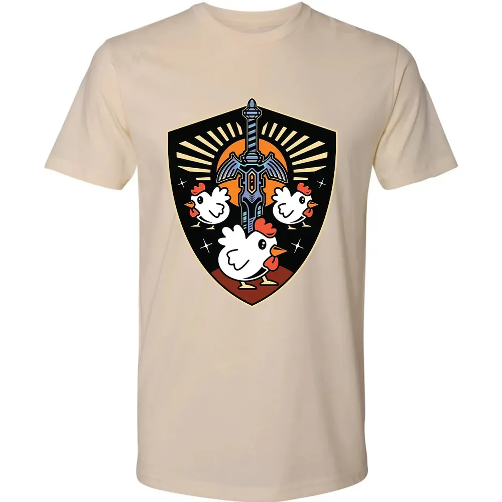 Cucco Badge Premium Unisex T-shirt - 13