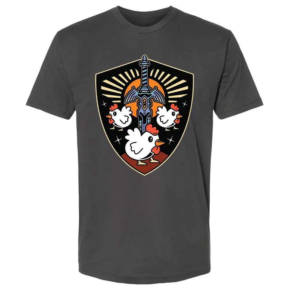 Cucco Badge Premium Unisex T-shirt - 8