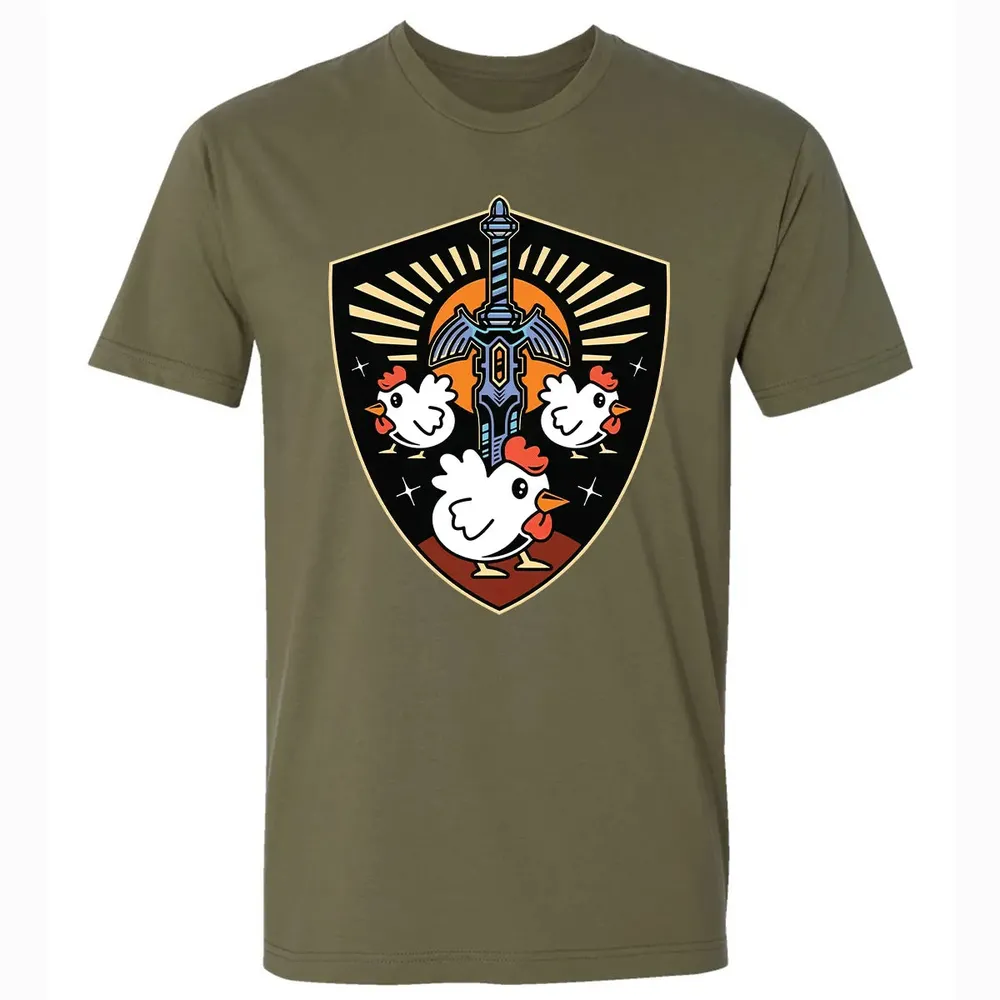 Cucco Badge Premium Unisex T-shirt - 5