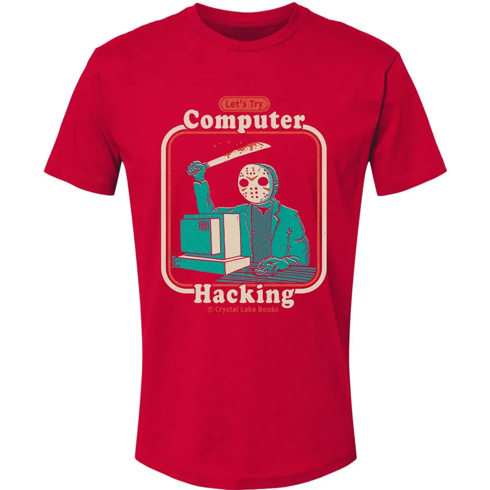 Letâ€™s Try Computer Hacking Premium Unisex T-shirt - 6