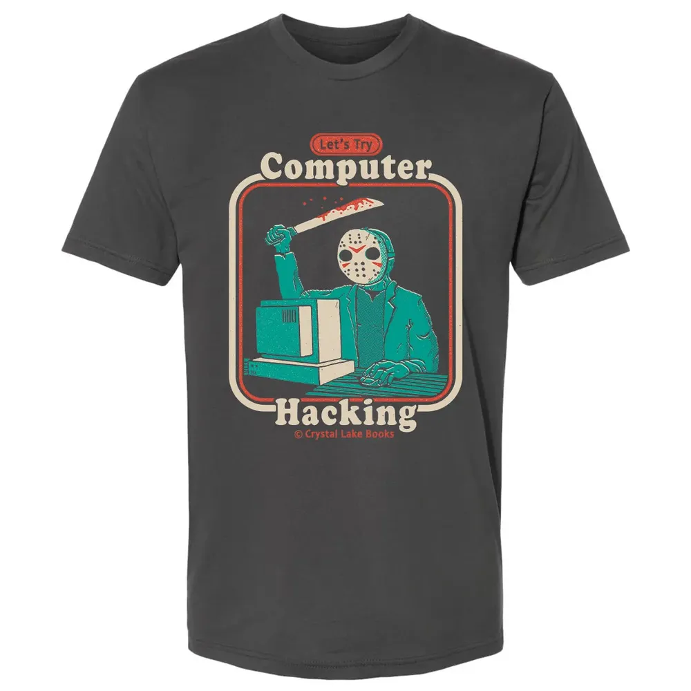 Letâ€™s Try Computer Hacking Premium Unisex T-shirt - 8