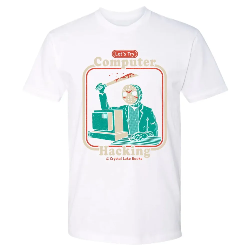 Letâ€™s Try Computer Hacking Premium Unisex T-shirt - 4