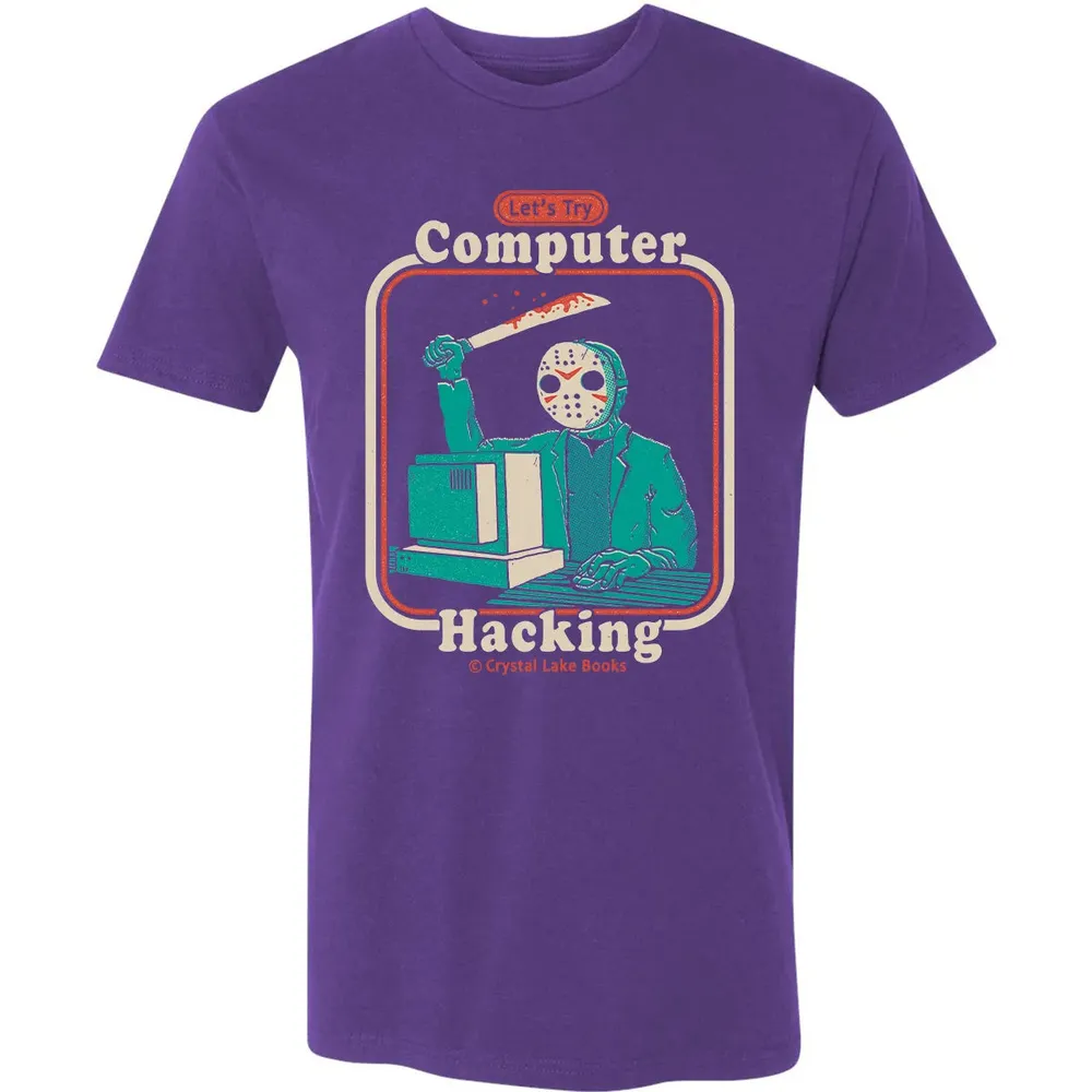 Letâ€™s Try Computer Hacking Premium Unisex T-shirt - 7