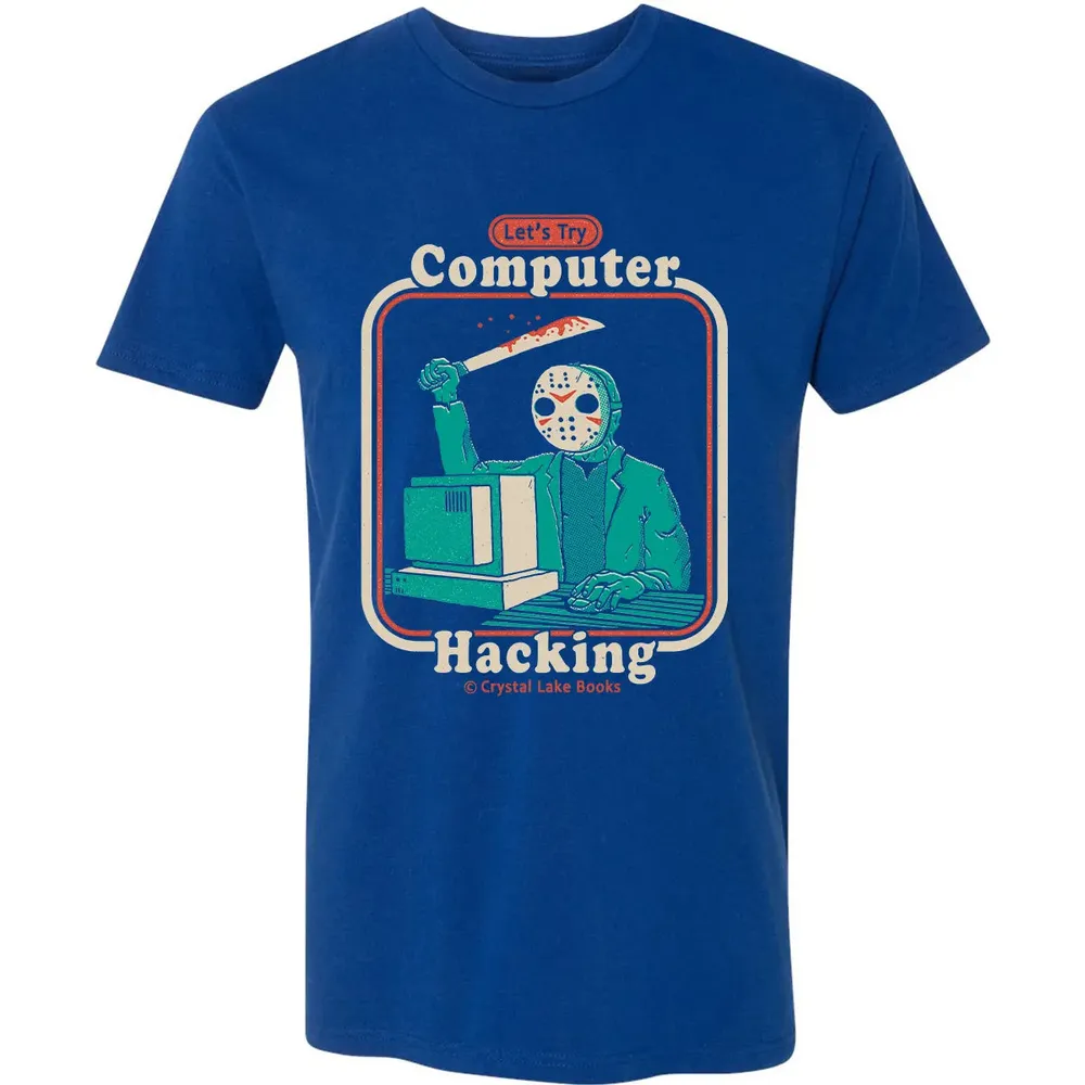 Letâ€™s Try Computer Hacking Premium Unisex T-shirt - 10